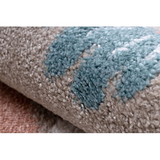 FUN Sweety Rug for Children, Unicorn, Rainbow Beige