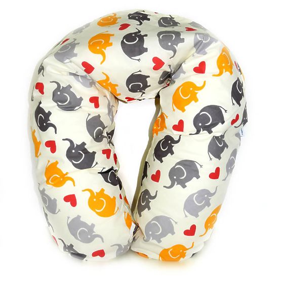 GADEO Jumbo Breastfeeding and Relaxing Pillow - Orange