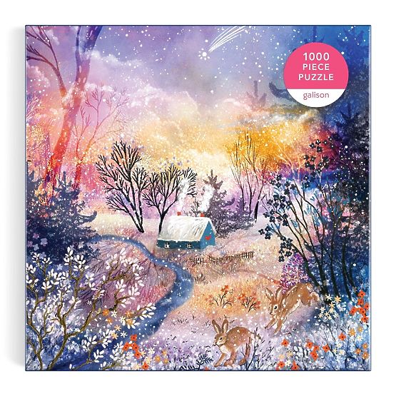 Galison Puzzle Magical Snowy Landscape 1000 Pieces