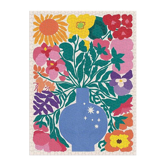 Galison Zodiac Flowers Puzzle 1000 Pieces