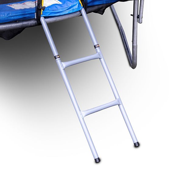 Garden Trampoline with External Net, Diameter 8 ft 244-252 cm + Ladder