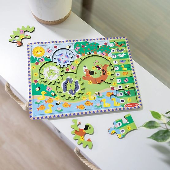 Gear Puzzle Animal Race