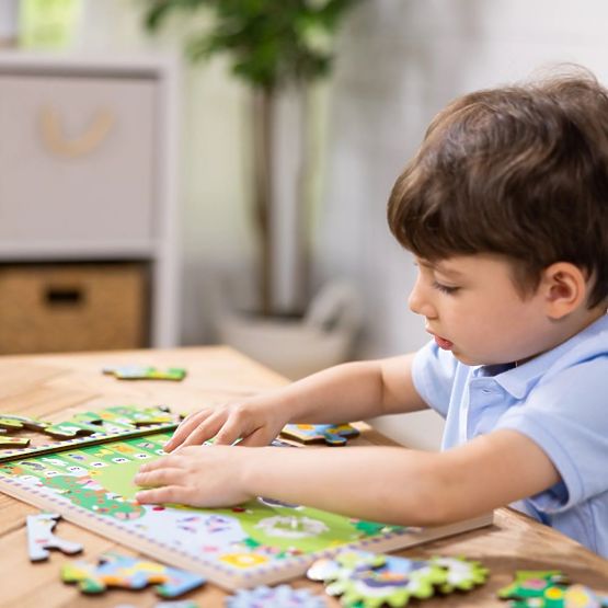Gear Puzzle Animal Race