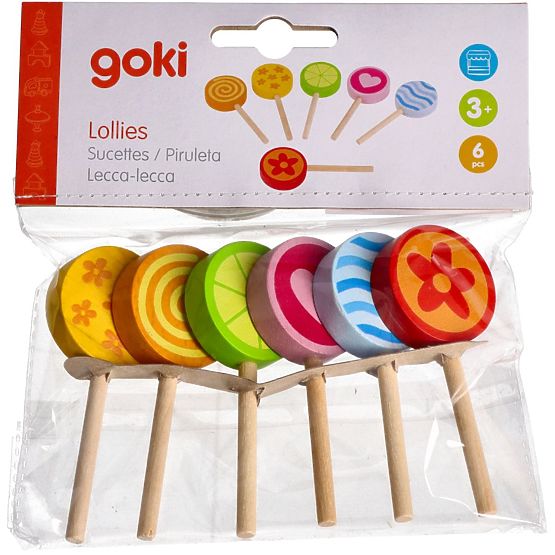 Goki Lollipops 6 Pieces