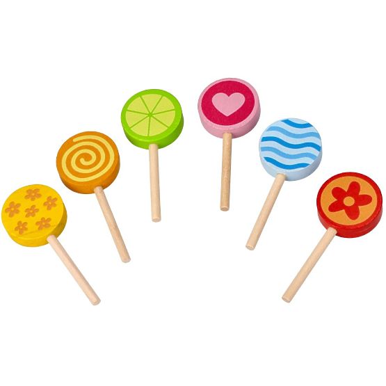 Goki Lollipops 6 Pieces