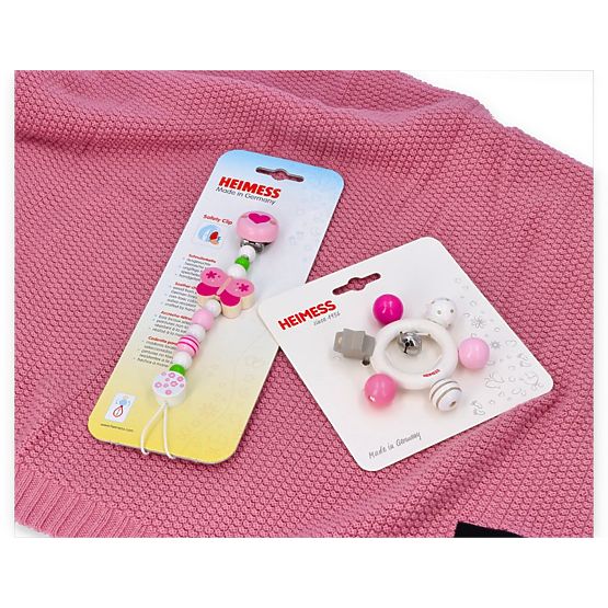 Goki Pacifier Chain Butterfly