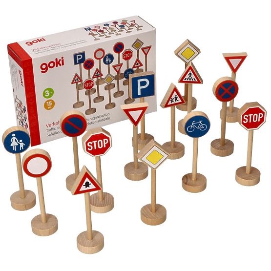 GOKI - Wooden Educational Signs