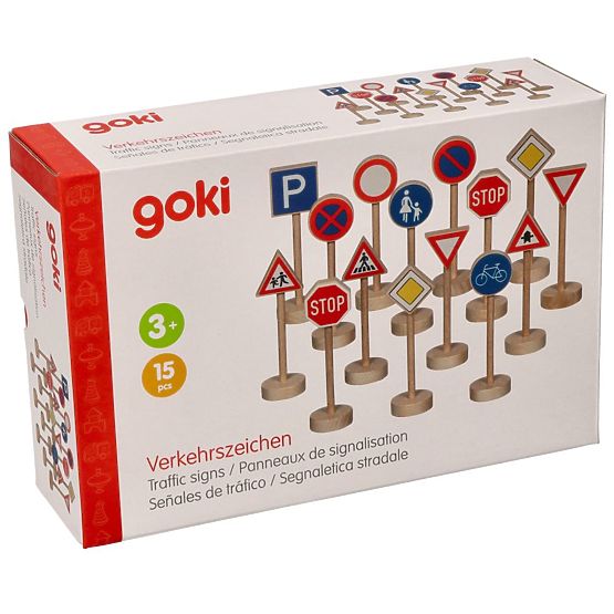 GOKI - Wooden Educational Signs
