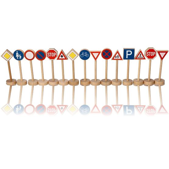 GOKI - Wooden Educational Signs