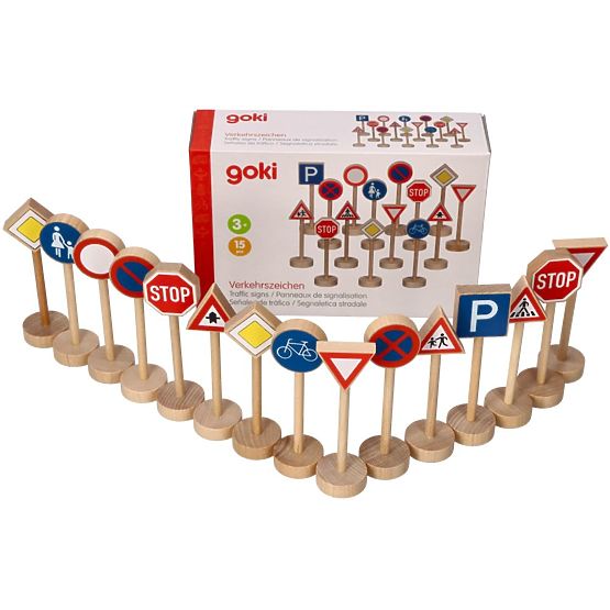 GOKI - Wooden Educational Signs