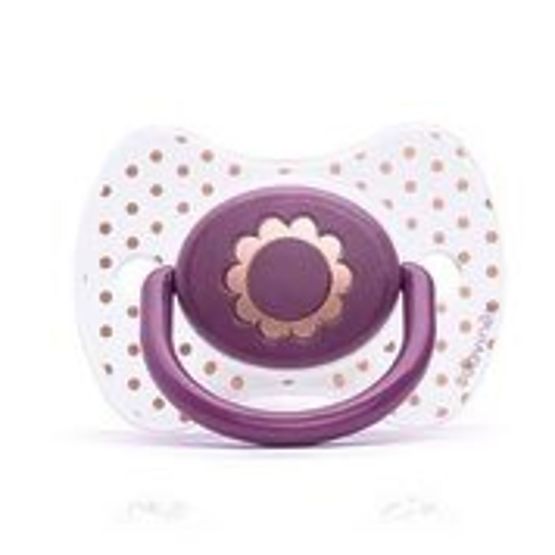 Gold - Suavinex +4m Baby Soother 