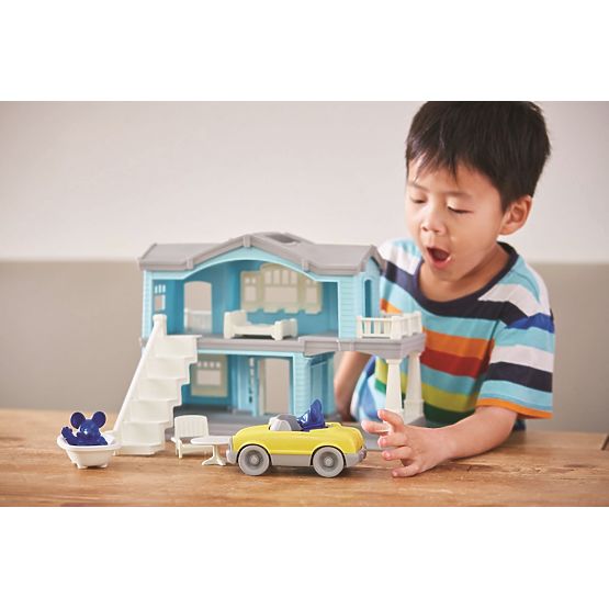 Green Toys Blue Dollhouse