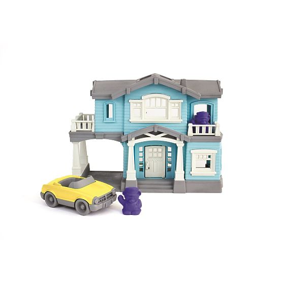 Green Toys Blue Dollhouse