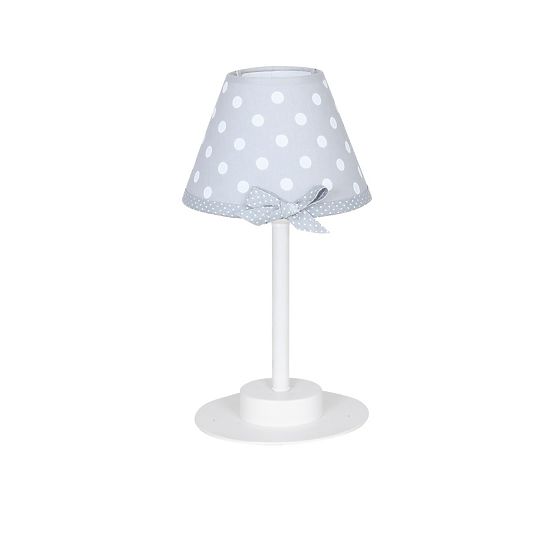 Grey Bow Children's Table Lamp