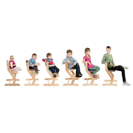 Growing chair Sissi - natural