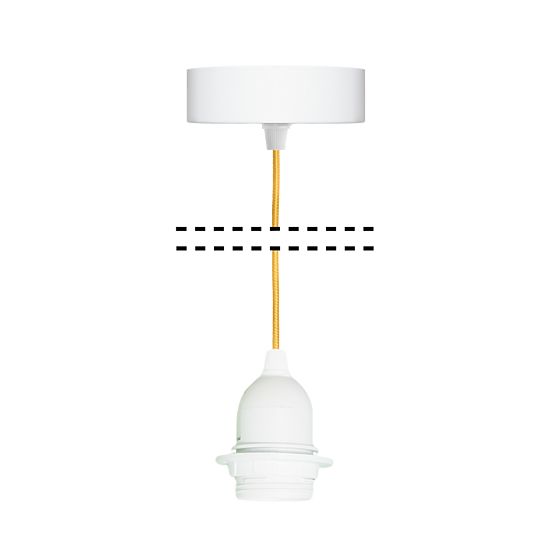 Hanging light cord 100 cm
