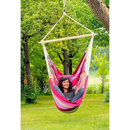 Hanging rocking chair Brasil Grenadine