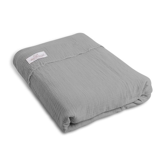 Heavens 2 Piece Muslin Bedding Set - Gray