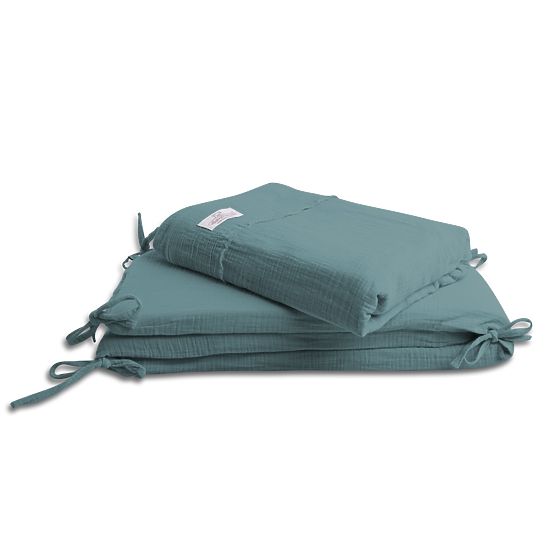 Heavens 3 Piece Muslin Sheet Set - Green