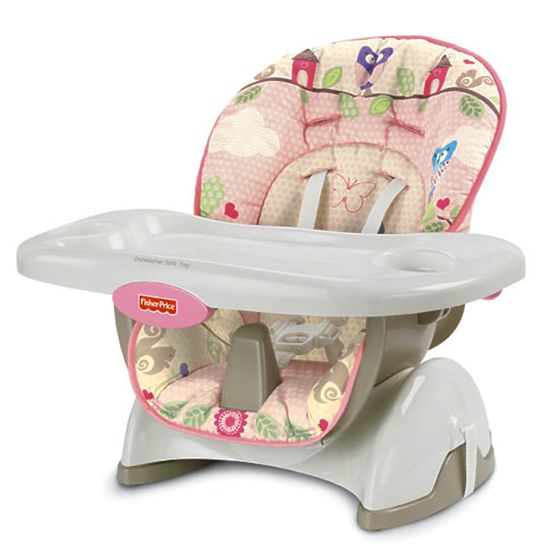 High Chair - Booster Seat - Pink