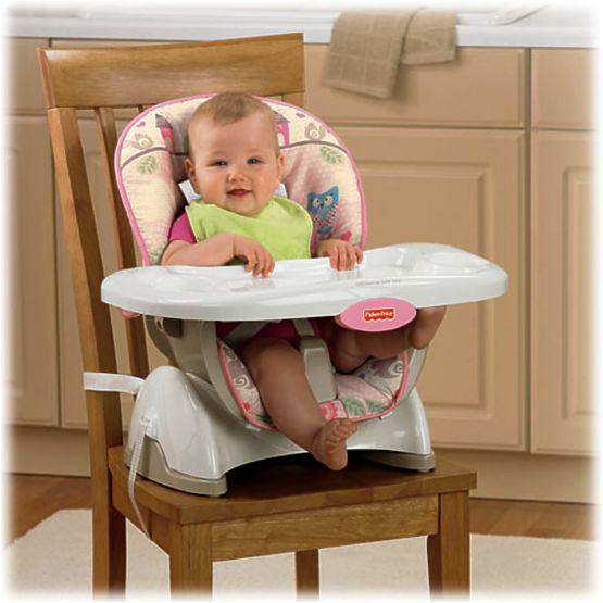 High Chair - Booster Seat - Pink