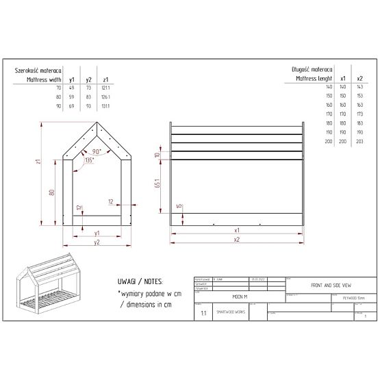 Montessori House Bed Chris