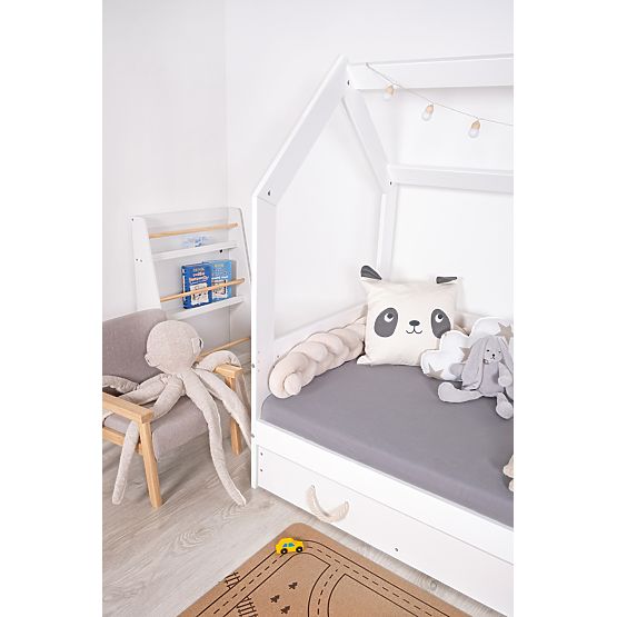 House Bed Lucky 160x80 - White