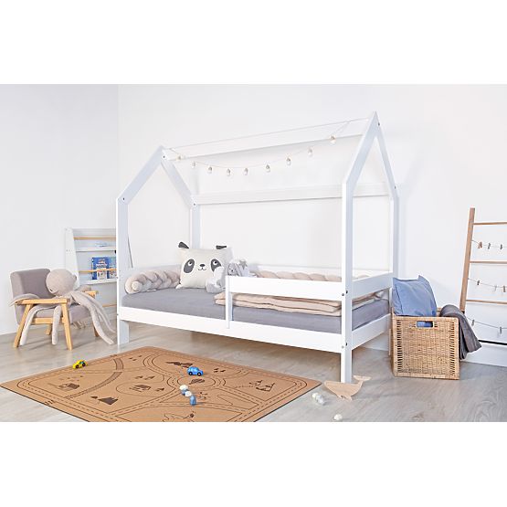 House Bed Lucky 160x80 - White