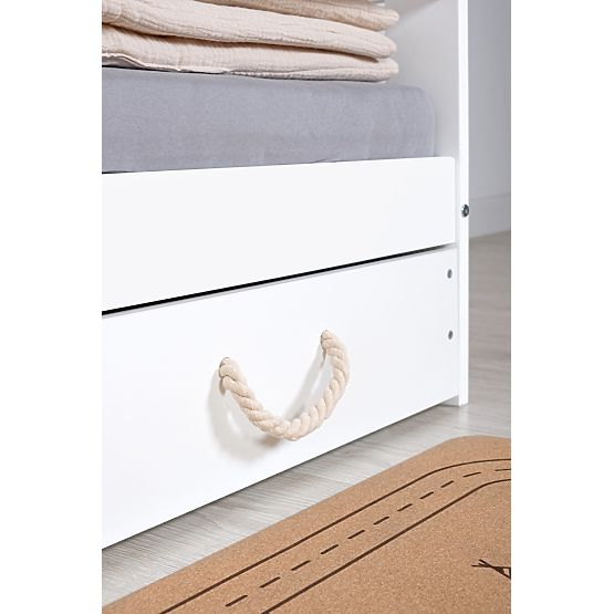 House Bed Lucky 160x80 - White