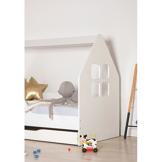 Woody House Bed 160 x 80 cm - White