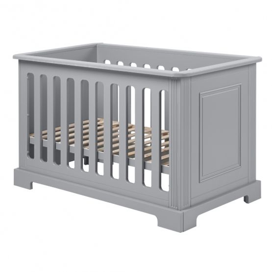 Ines Baby Cot - Grey