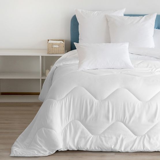 INEZ White Quilt Caro Classic Style Decoking