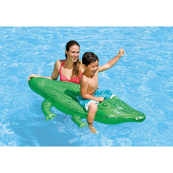 Inflatable Alligator Swimming Mattress 168 cm INTEX 58546