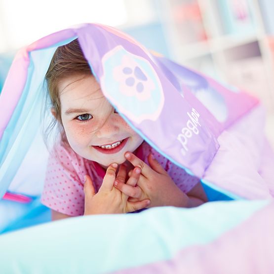 Inflatable baby bed 2v1 Paw Patrol - Skye and Everest