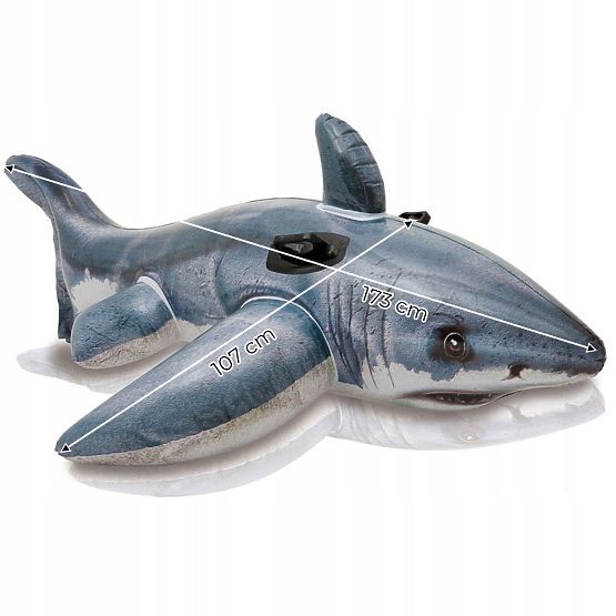 Inflatable Shark Swimming Mattress INTEX 57525