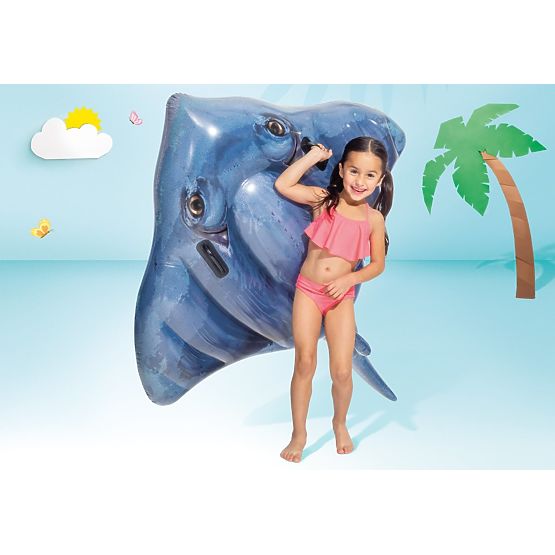 Inflatable stingray for children