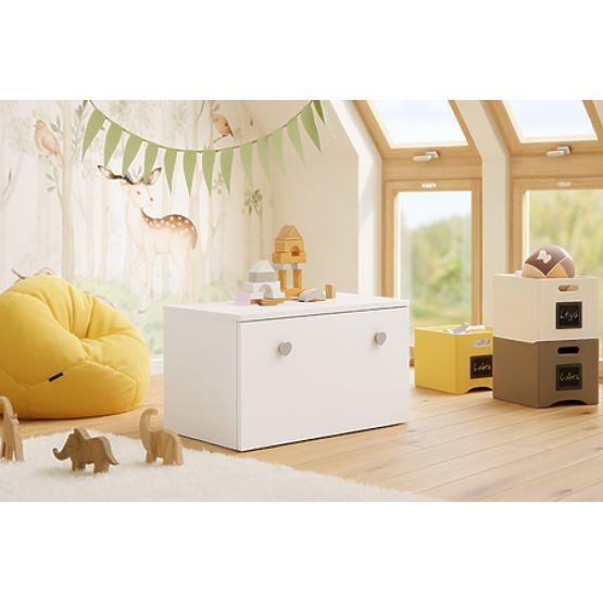 Inga Toy Chest - Gray Handle