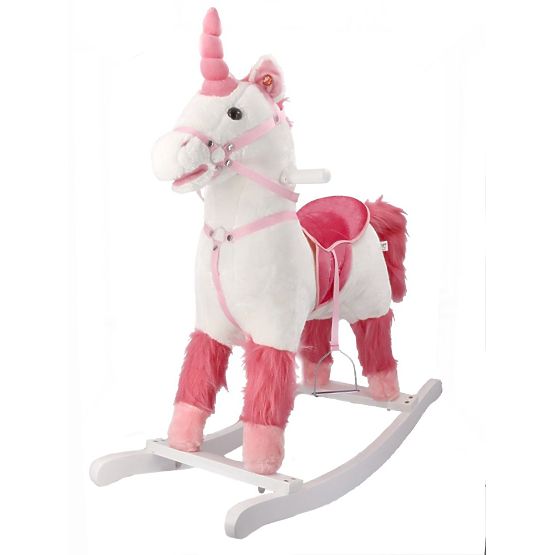 Interactive Rocking Horse White Unicorn