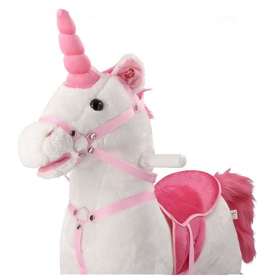 Interactive Rocking Horse White Unicorn