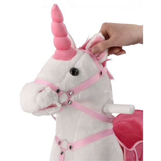 Interactive Rocking Horse White Unicorn