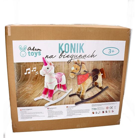 Interactive Rocking Horse White Unicorn