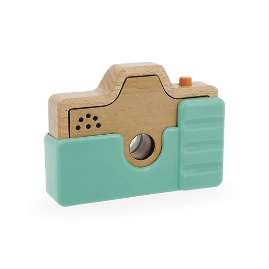 Janod Children's wooden camera with sound and light