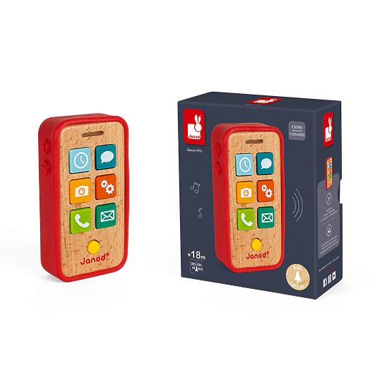 Janod Children's wooden mobile with sounds