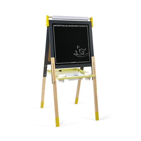 Janod Whiteboard double-sided standing - adjustable height