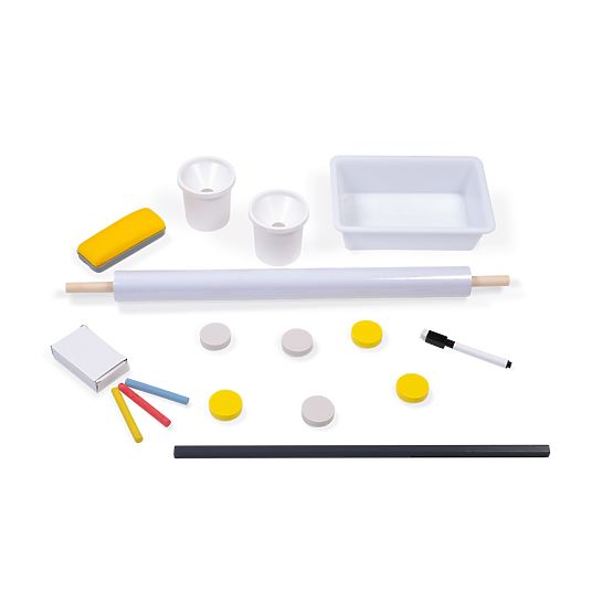 Janod Whiteboard double-sided standing - adjustable height