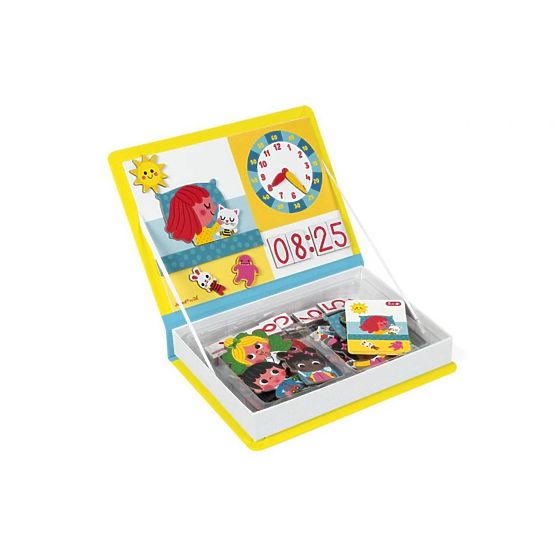 Janod Magnetibook Clock