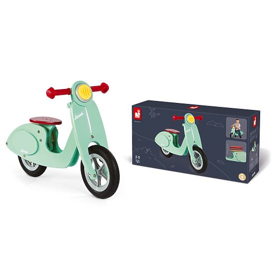 Janod Vespa mint wooden bumper