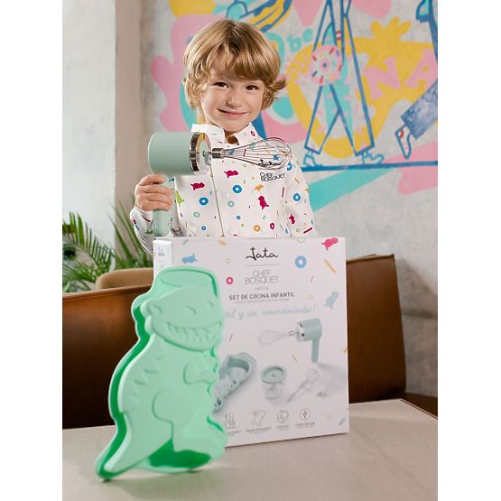 Jata Children's Mini Cordless Set 3 in 1 - Mixer, Chopper, and Mold