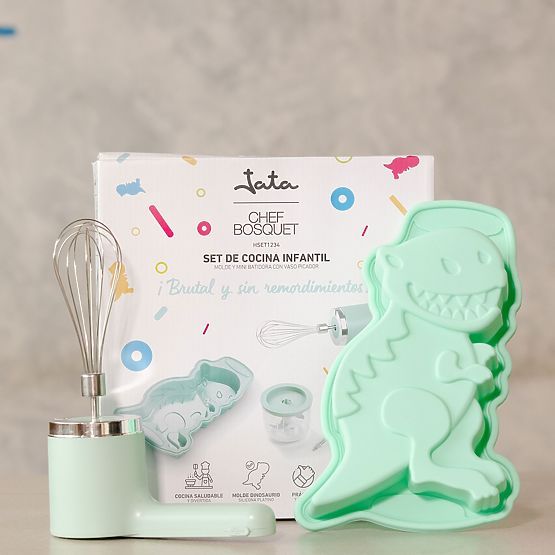 Jata Children's Mini Cordless Set 3 in 1 - Mixer, Chopper, and Mold