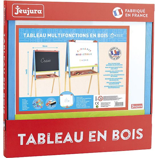 Jeujura Wooden Multi-Activity Board 56x43 cm with Accessories